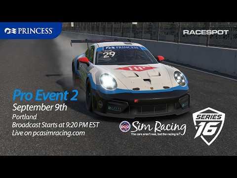 PCA Sim Racing Series 16 | Event 2 | Pro Class at Portland